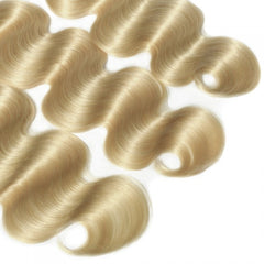 10-30inch Blonde Body Wave 100% Virgin Human Hair Bundle #613