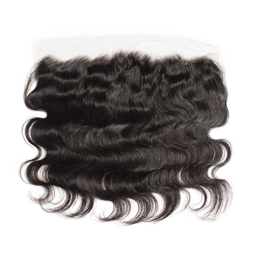 【13X4 Lace Frontal】10-20 inch 100% Virgin Hair, Pre-plucked with Baby Hair, Free Part, Body Wave