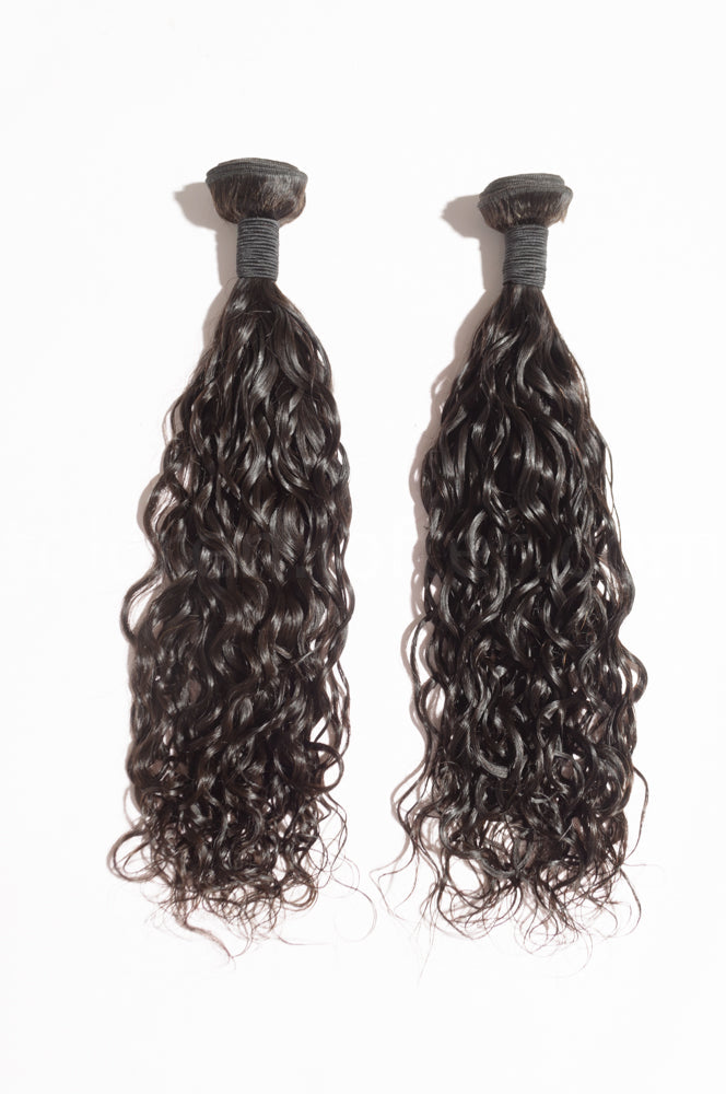 10-30inch Natural Wave 100% Virgin Human Hair Bundle #1B black