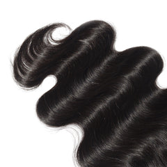 【4X4 Lace Closure】10-20 inch 100% Virgin Hair, Pre-plucked with Baby Hair, Free Part, Body Wave