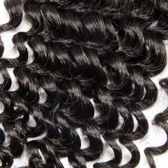 【4X4 Lace Closure】10-20 inch 100% Virgin Hair, Pre-plucked with Baby Hair, Free Part, Deep Wave